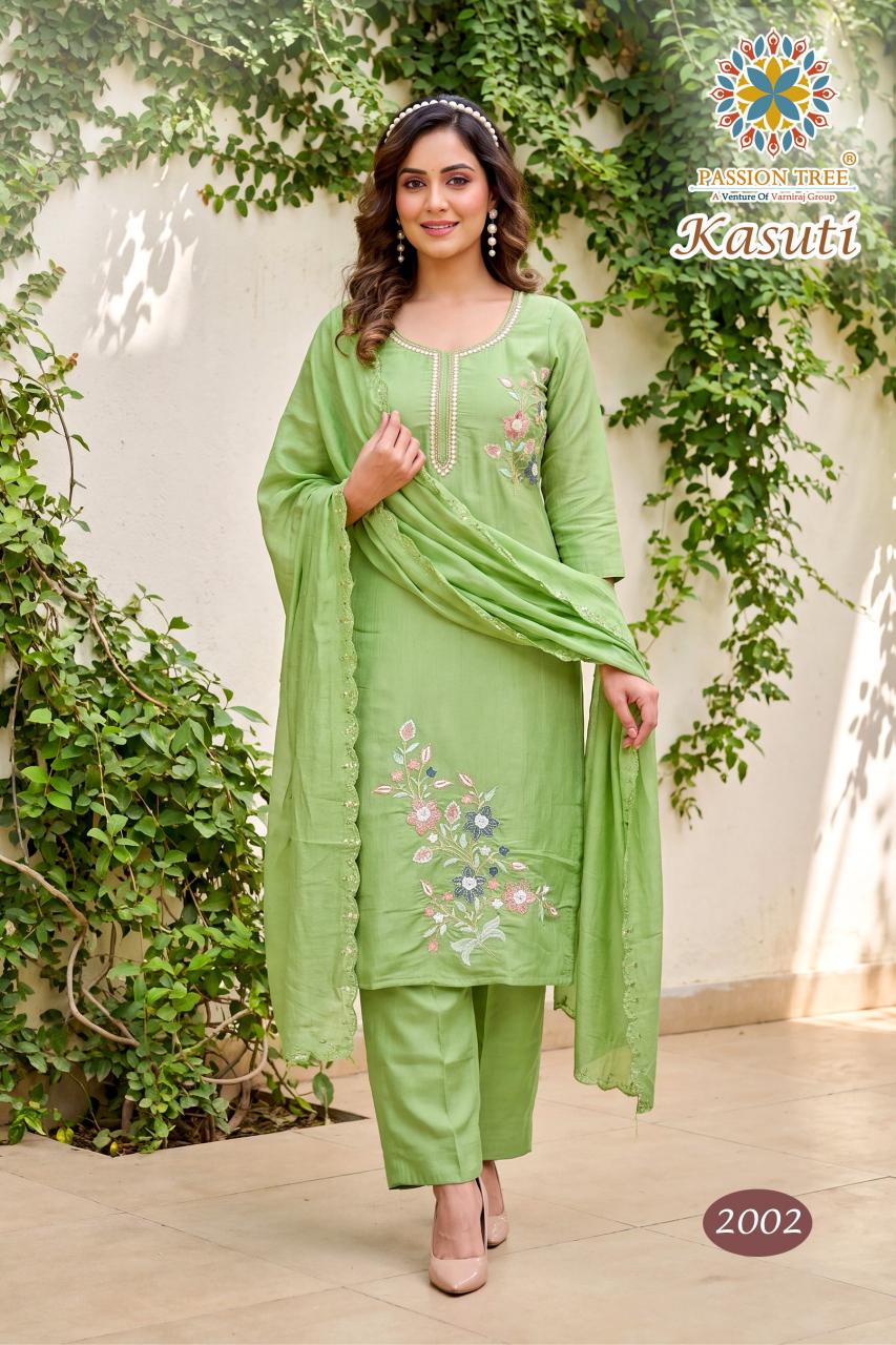Passion Tree Kasuti vol 2 catalog kurti wholesaler in cuttack