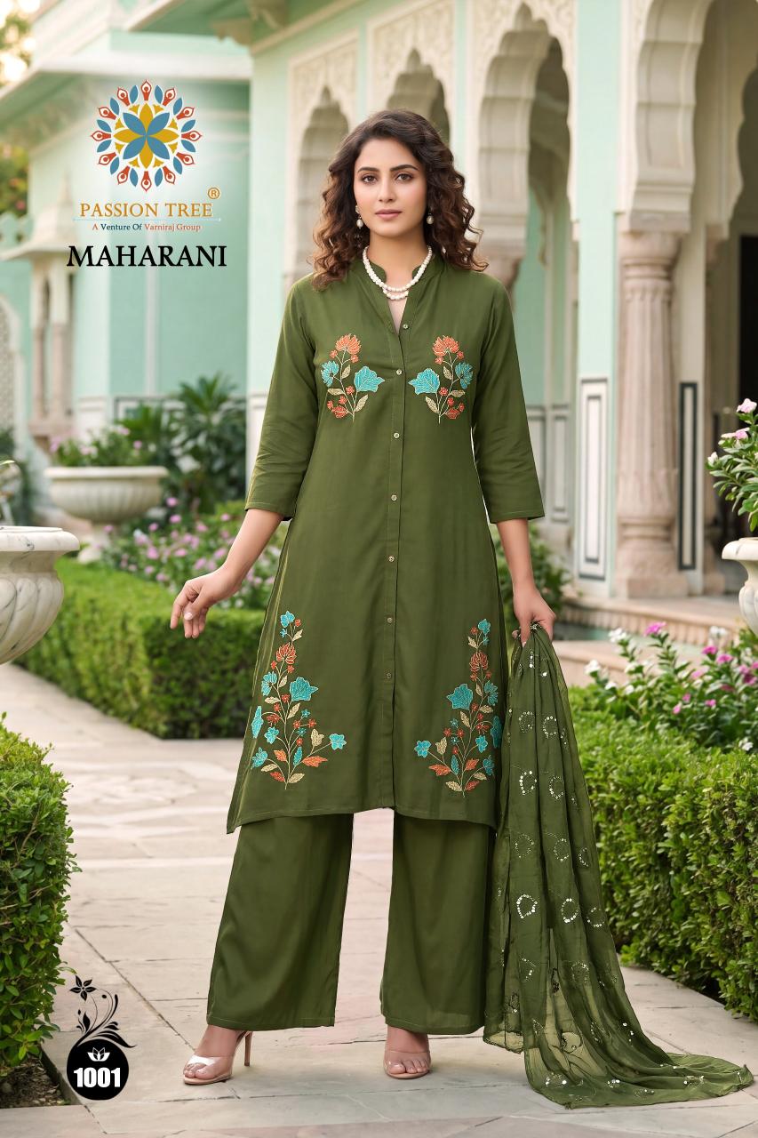 Passion Tree Maharani vol 1 catalog kashmiri kurti wholesale