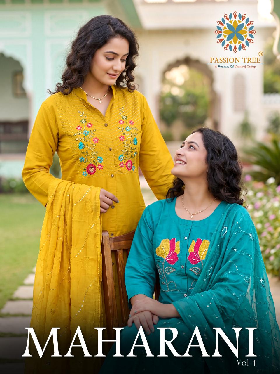 Passion Tree Maharani vol 1 catalog kashmiri kurti wholesale