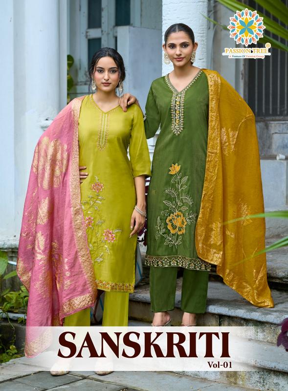 Passion Tree Sanskriti vol 1 catalog cheap kurtis for wholesale business