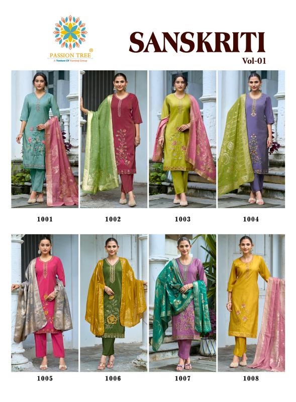 Passion Tree Sanskriti vol 1 catalog cheap kurtis for wholesale business
