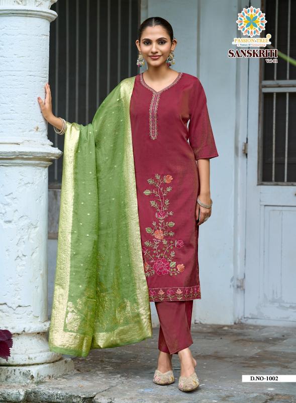 Passion Tree Sanskriti vol 1 catalog cheap kurtis for wholesale business