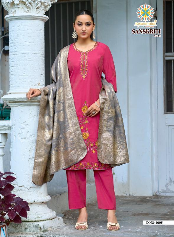 Passion Tree Sanskriti vol 1 catalog cheap kurtis for wholesale business