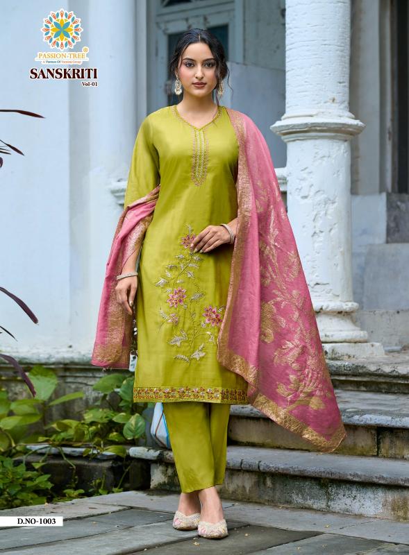 Passion Tree Sanskriti vol 1 catalog cheap kurtis for wholesale business