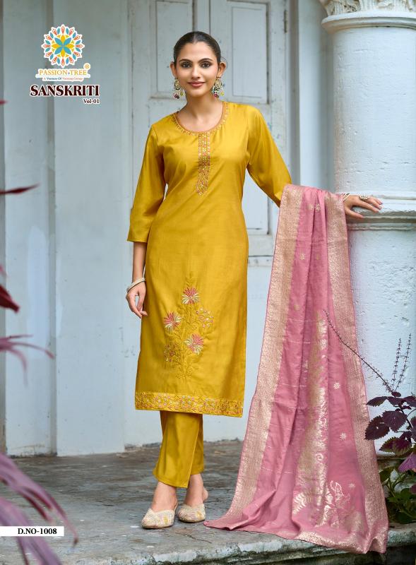 Passion Tree Sanskriti vol 1 catalog cheap kurtis for wholesale business