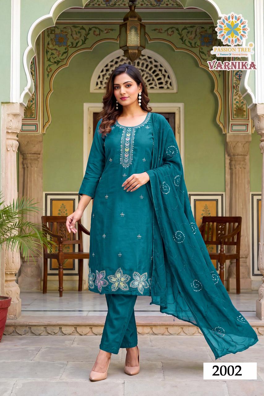 Passion Tree Varnika vol 2 catalog wholesale market kurti surat