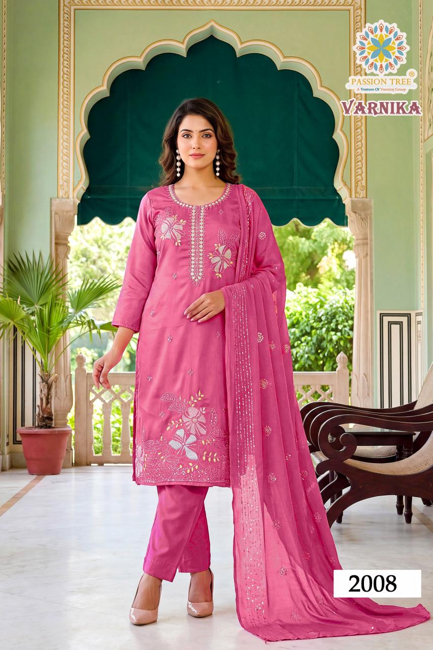 Passion Tree Varnika vol 2 catalog wholesale market kurti surat