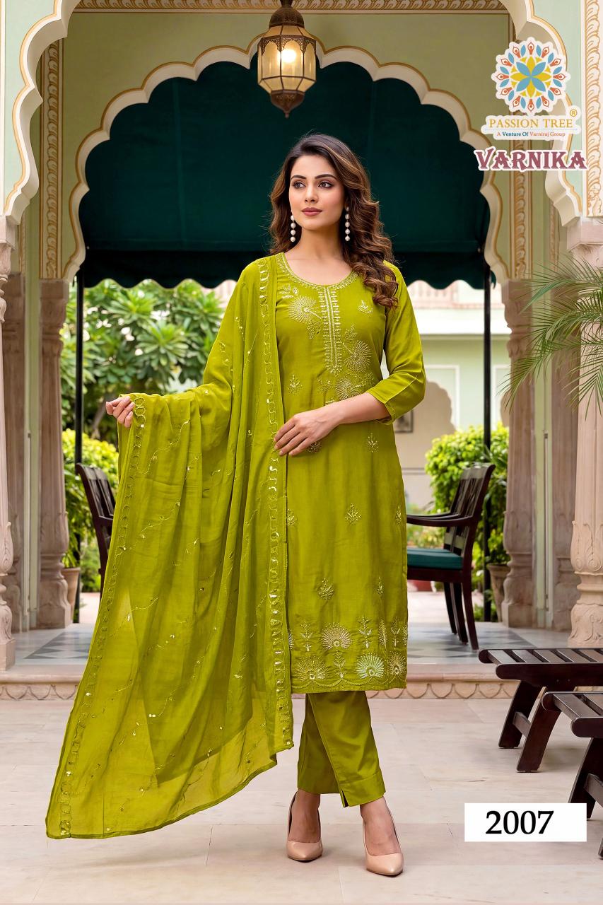 Passion Tree Varnika vol 2 catalog wholesale market kurti surat