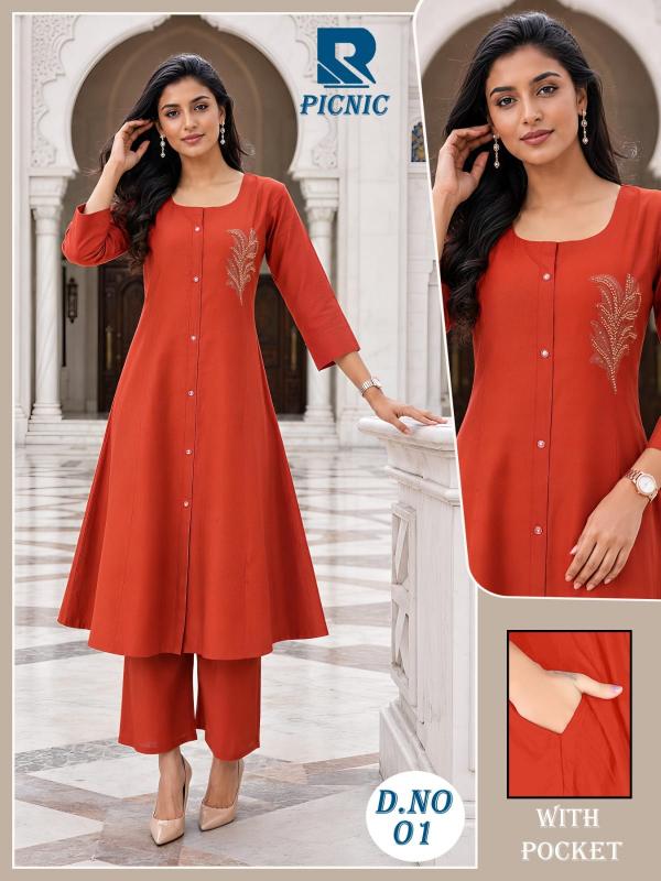 Raashi Picnic 0.1 catalog coord set wholesale in Bangalore