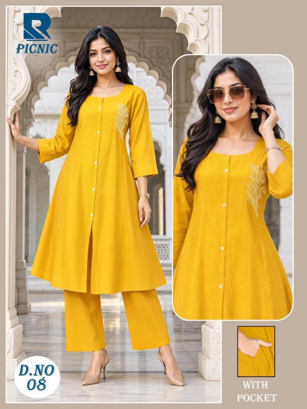 Raashi Picnic 0.3 catalog ladies coord set wholesale Surat