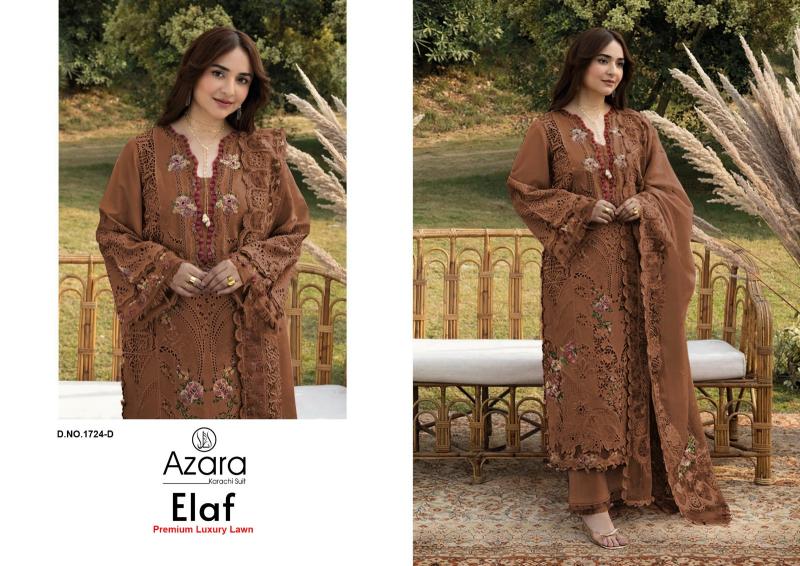 Radhika Azara Elaf Premium catalog surat dress material