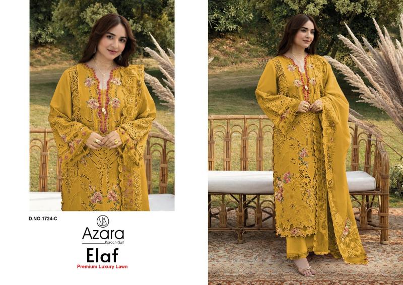 Radhika Azara Elaf Premium catalog surat dress material