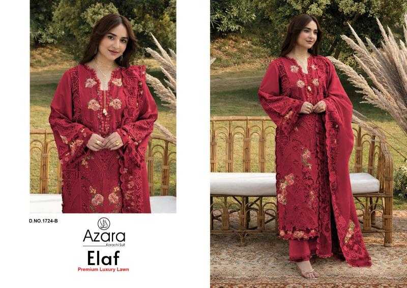 Radhika Azara Elaf Premium catalog surat dress material