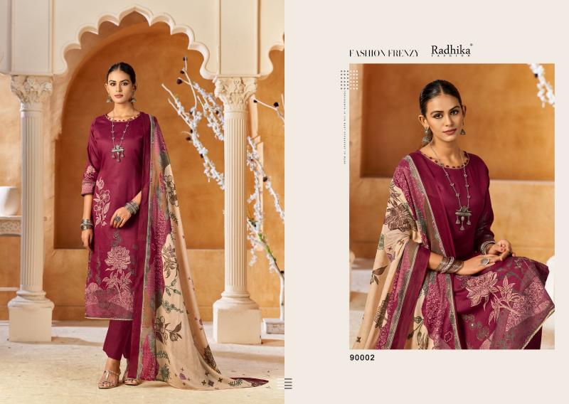 Radhika Azara Jessika vol 2 catalog fancy dress material surat