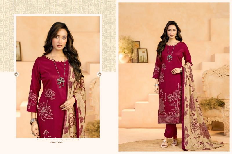 Radhika Azara Jessika vol 3 catalog surat fabric dress material