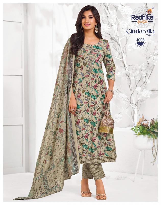 Radhika Lifestyle Cindrella vol 4 catalog cotton kurti wholesaler surat
