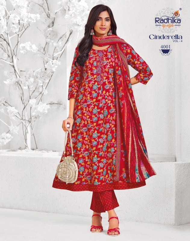 Radhika Lifestyle Cindrella vol 4 catalog cotton kurti wholesaler surat