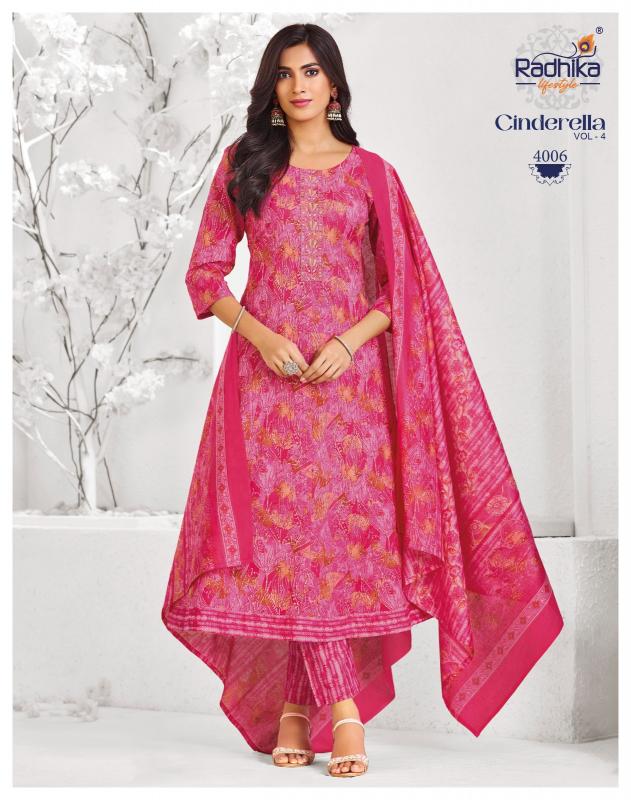 Radhika Lifestyle Cindrella vol 4 catalog cotton kurti wholesaler surat