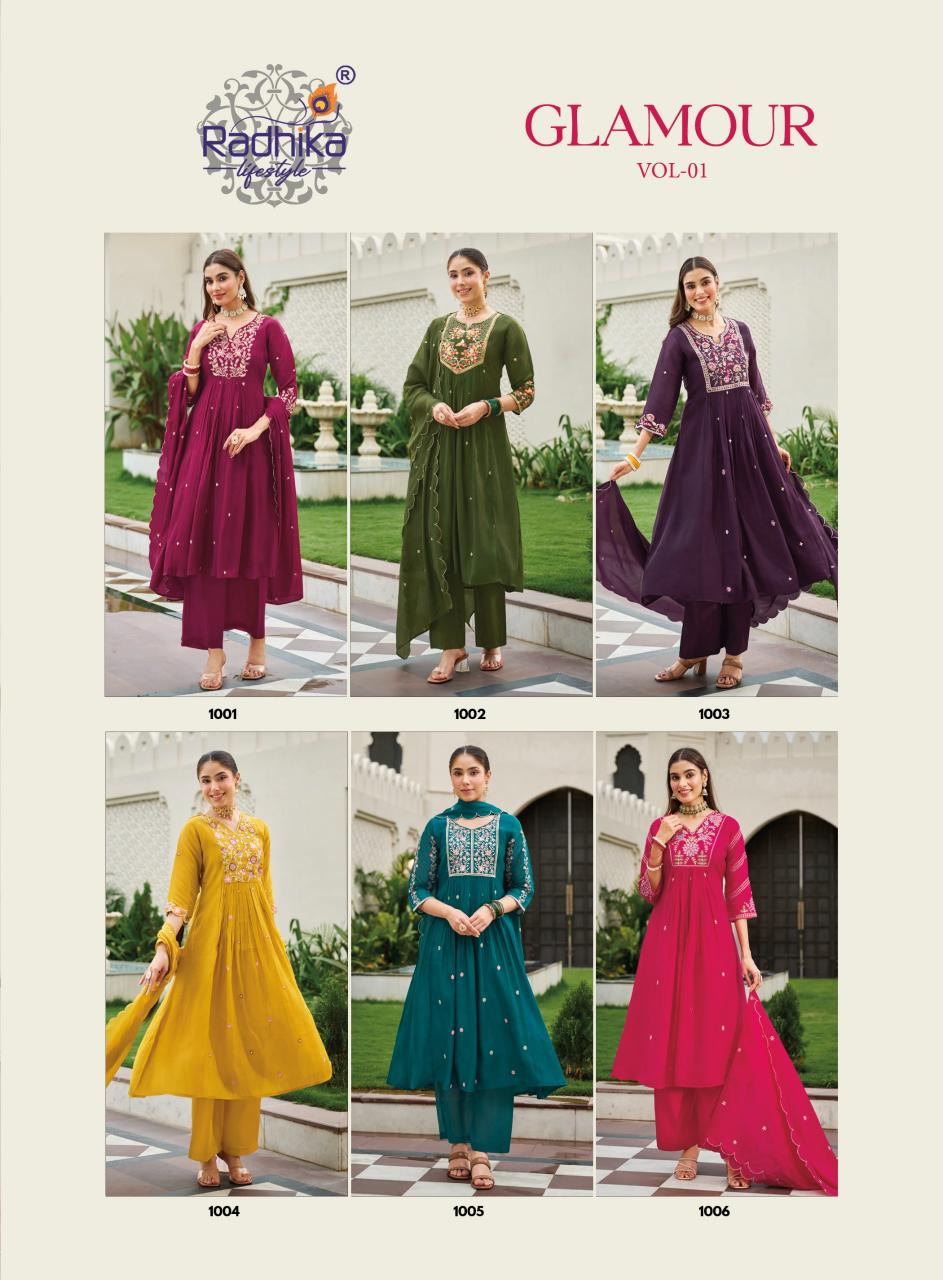 Radhika Lifestyle Glamour Vol 1 catalog w kurtis wholesale in delhi