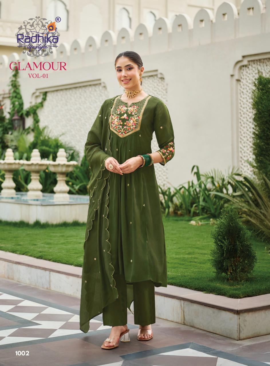 Radhika Lifestyle Glamour Vol 1 catalog w kurtis wholesale in delhi