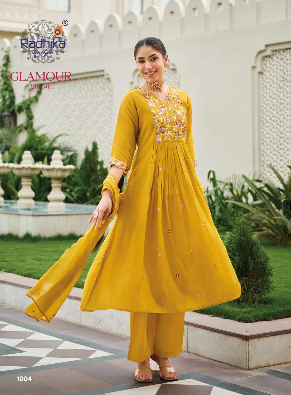 Radhika Lifestyle Glamour Vol 1 catalog w kurtis wholesale in delhi