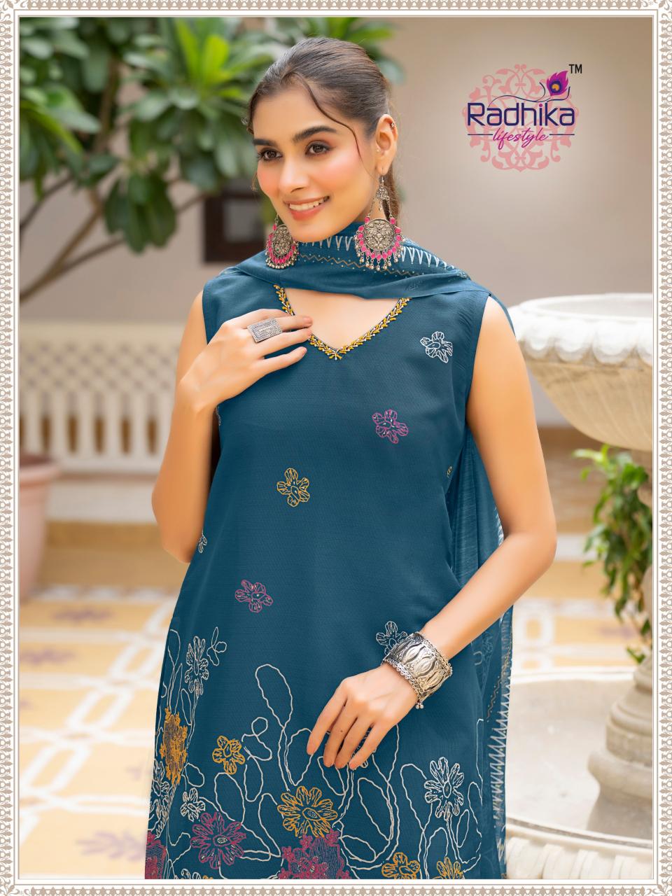 Radhika Lifestyle Gulabi vol 1 catalog kurti wholesaler in raipur butique
