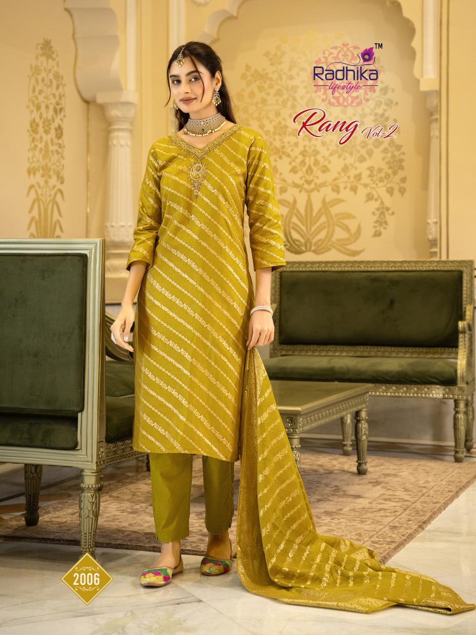 Radhika Lifestyle Rang vol 2 catalog delhi wholesale kurti market address