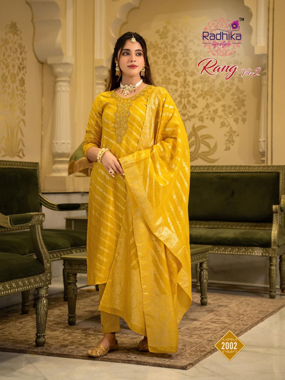 Radhika Lifestyle Rang vol 2 catalog delhi wholesale kurti market address