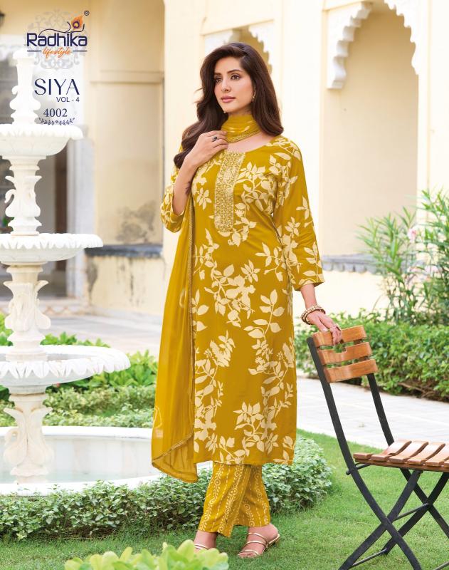 Radhika Lifestyle Siya Vol 4 catalog kurtis wholesale market in coimbatore