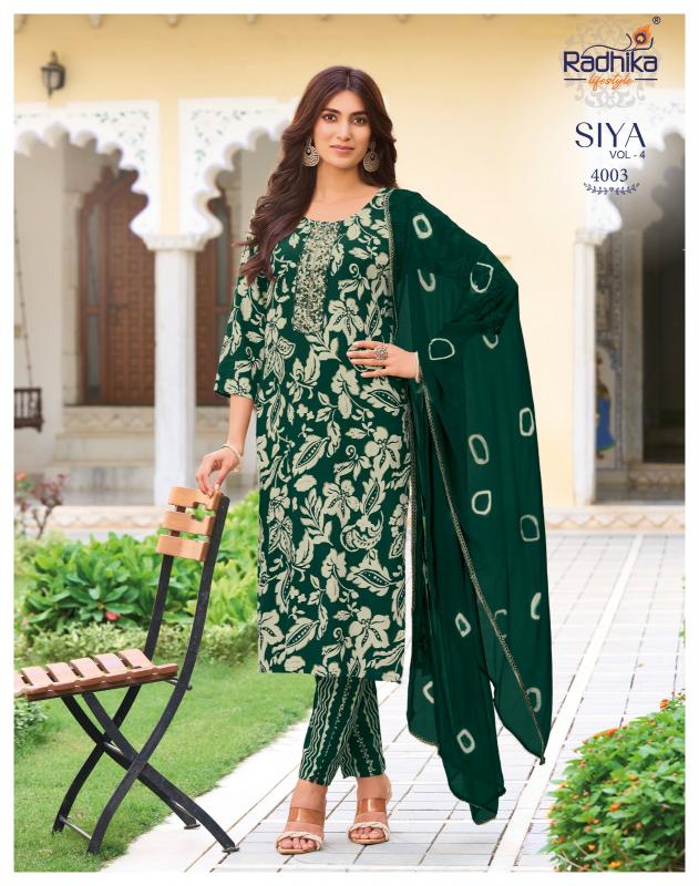Radhika Lifestyle Siya Vol 4 catalog kurtis wholesale market in coimbatore