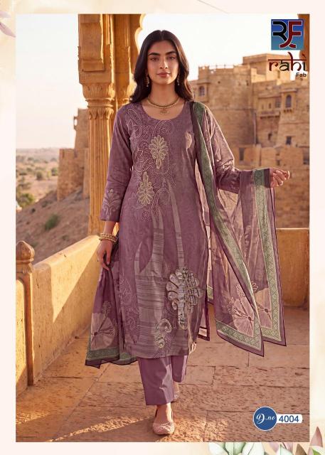 Rahi Fab Rising Gold Vol 4 – Pakistani Dress Material Wholesale Catalog