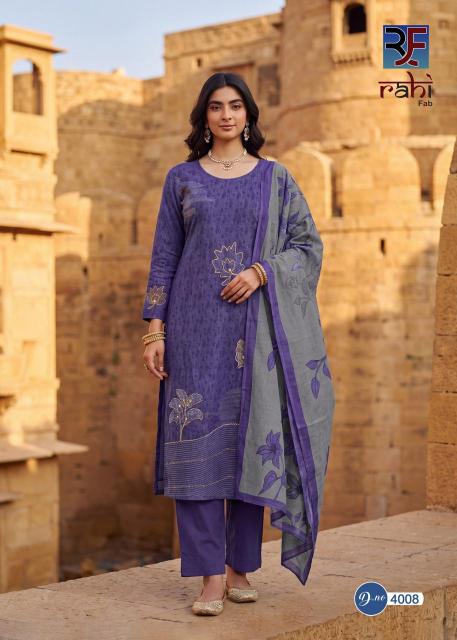 Rahi Fab Rising Gold Vol 4 – Pakistani Dress Material Wholesale Catalog