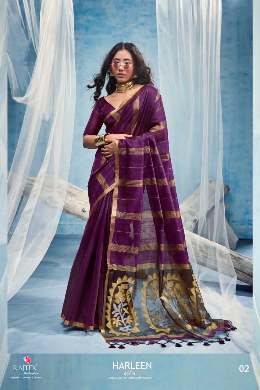 Rajtex Harleen catalog saree covers wholesale hyderabad