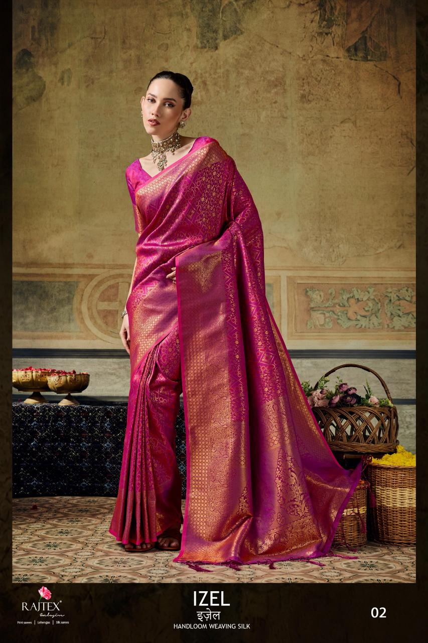 Rajtex Izel catalog gadwal sarees wholesale online