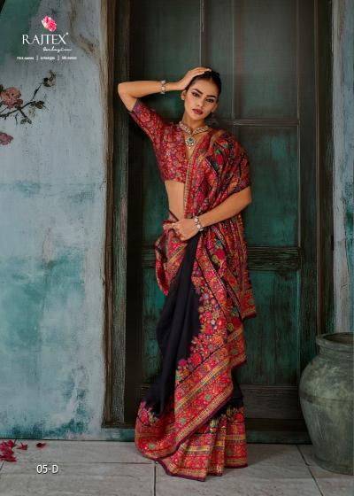 Rajtex Pure Kashmiri 05 catalog wholesale saree shops in mangalore