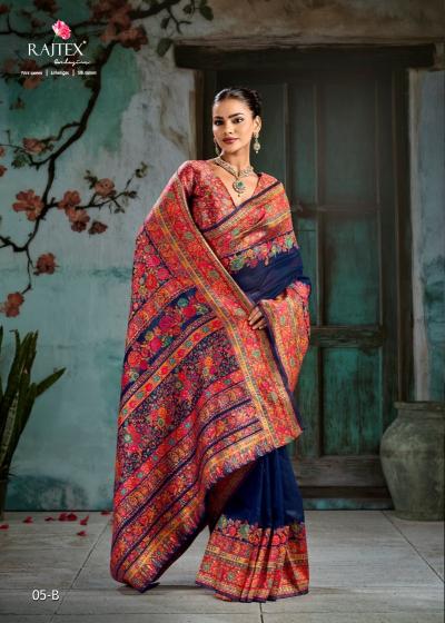 Rajtex Pure Kashmiri 05 catalog wholesale saree shops in mangalore