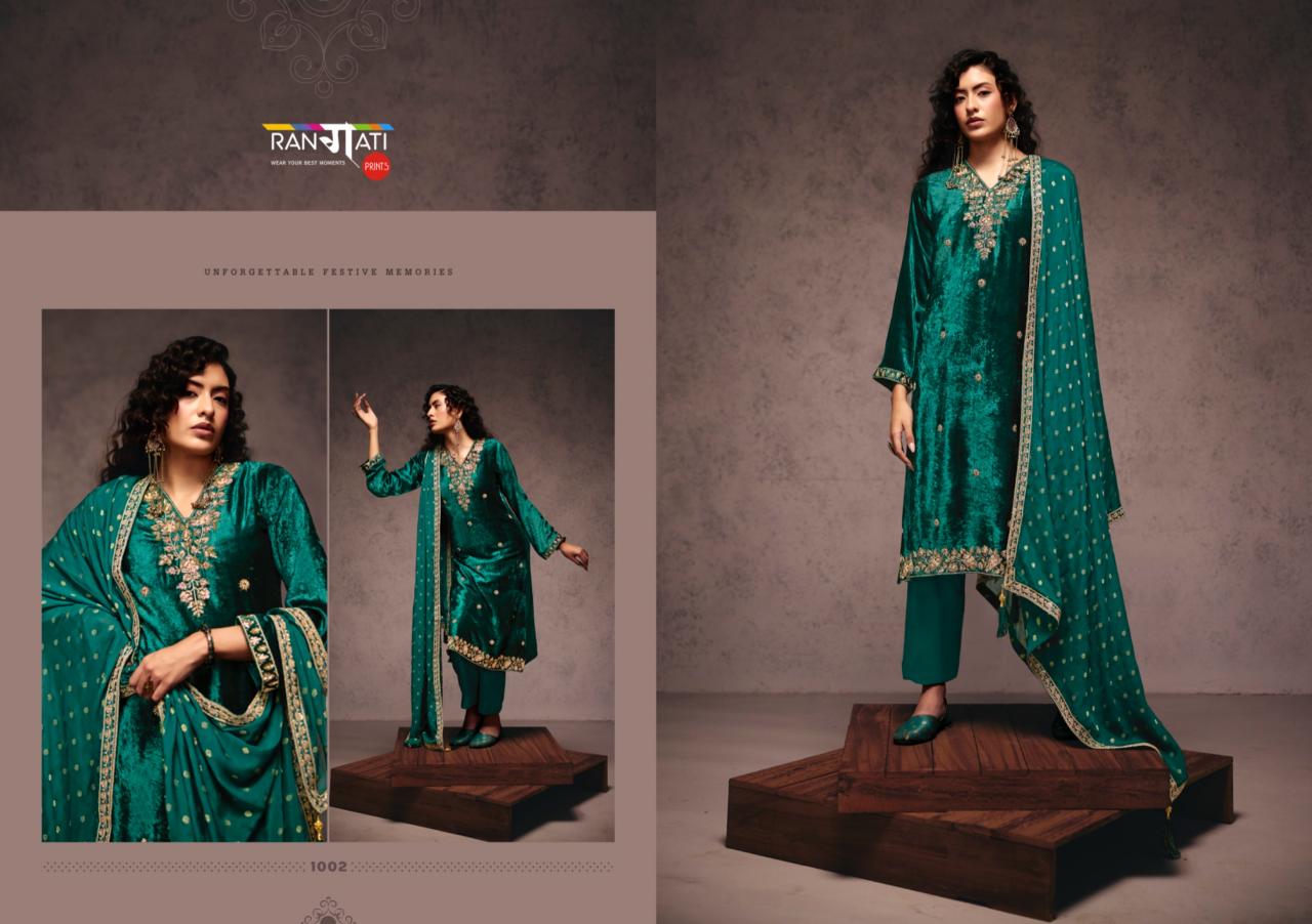 Rangati Falak catalog ladies salwar kameez wholesalers in bangalore