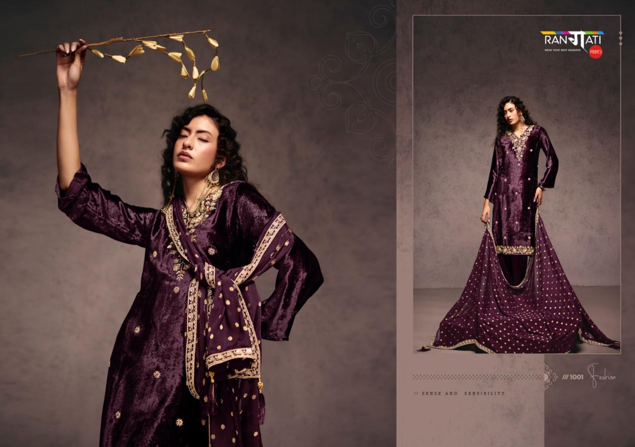 Rangati Falak catalog ladies salwar kameez wholesalers in bangalore
