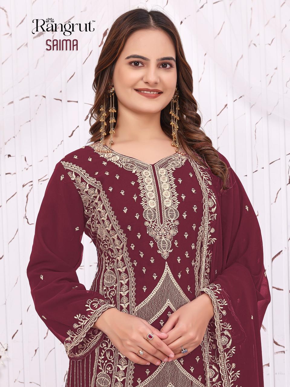 Rangrut Saima catalog india salwar kameez wholesale