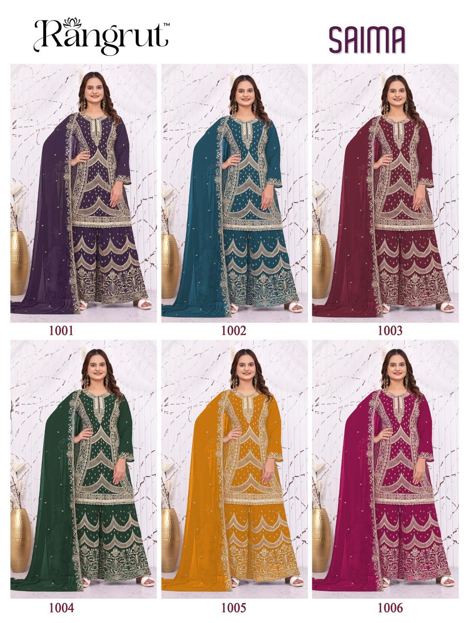 Rangrut Saima catalog india salwar kameez wholesale