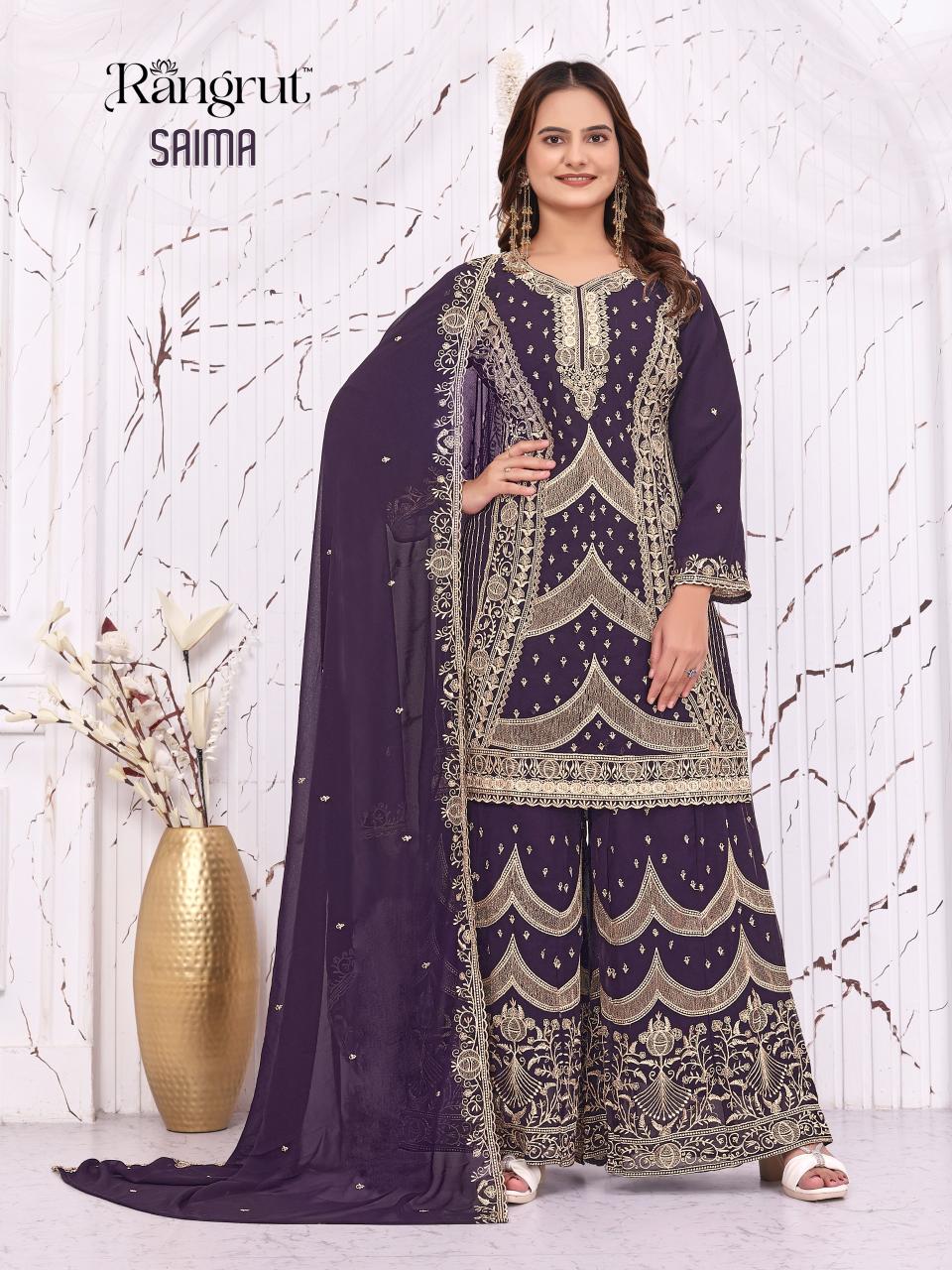 Rangrut Saima catalog india salwar kameez wholesale