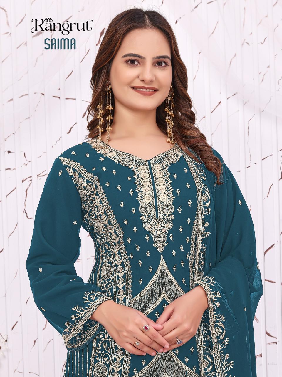 Rangrut Saima catalog india salwar kameez wholesale
