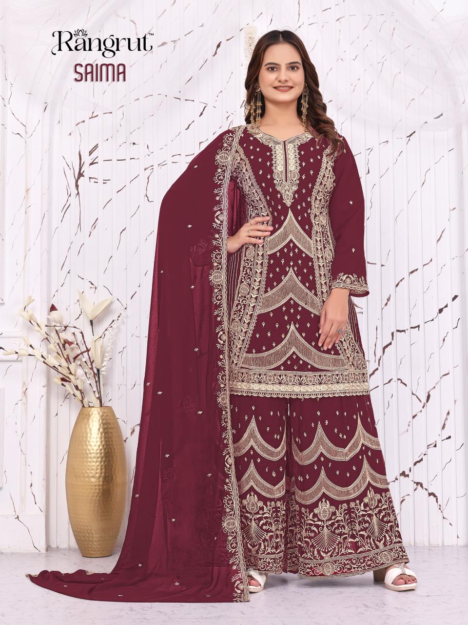 Rangrut Saima catalog india salwar kameez wholesale