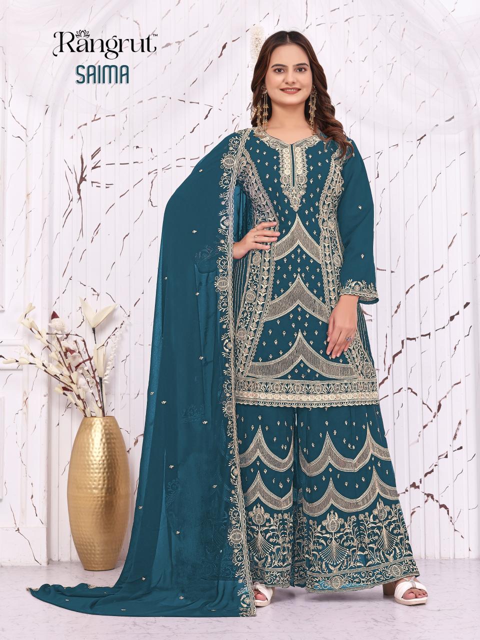 Rangrut Saima catalog india salwar kameez wholesale