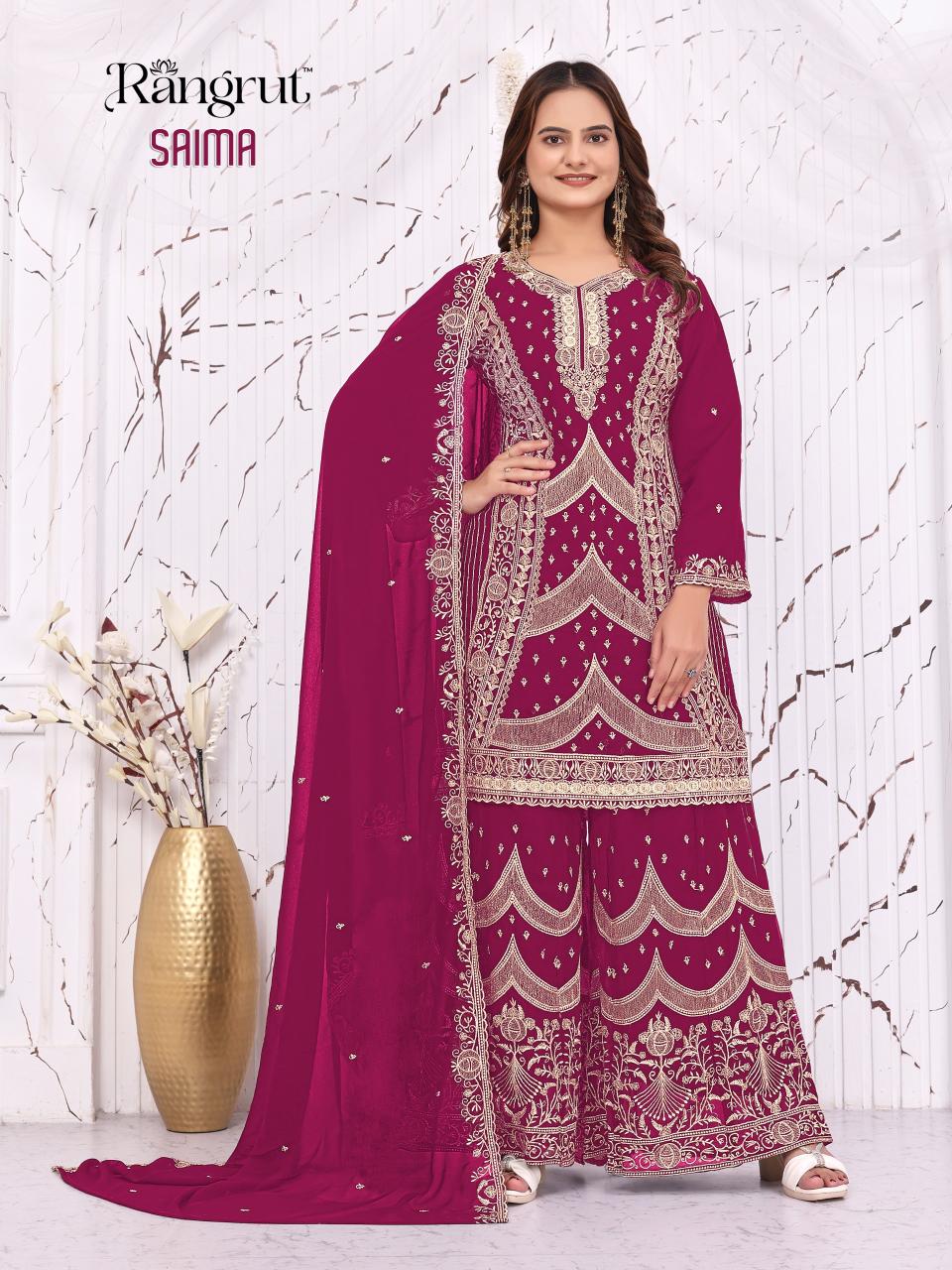 Rangrut Saima catalog india salwar kameez wholesale