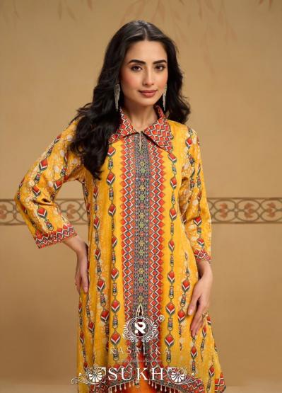 Rasalika Sukh catalog coord set wholesale for boutiques
