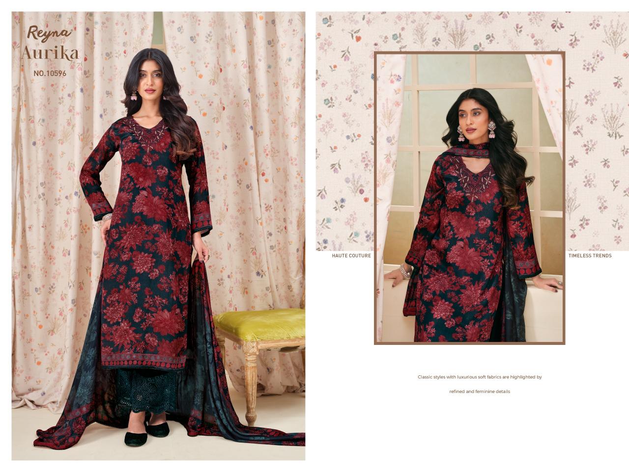 Reyna Aurika catalog designer salwar kameez wholesale in kolkata