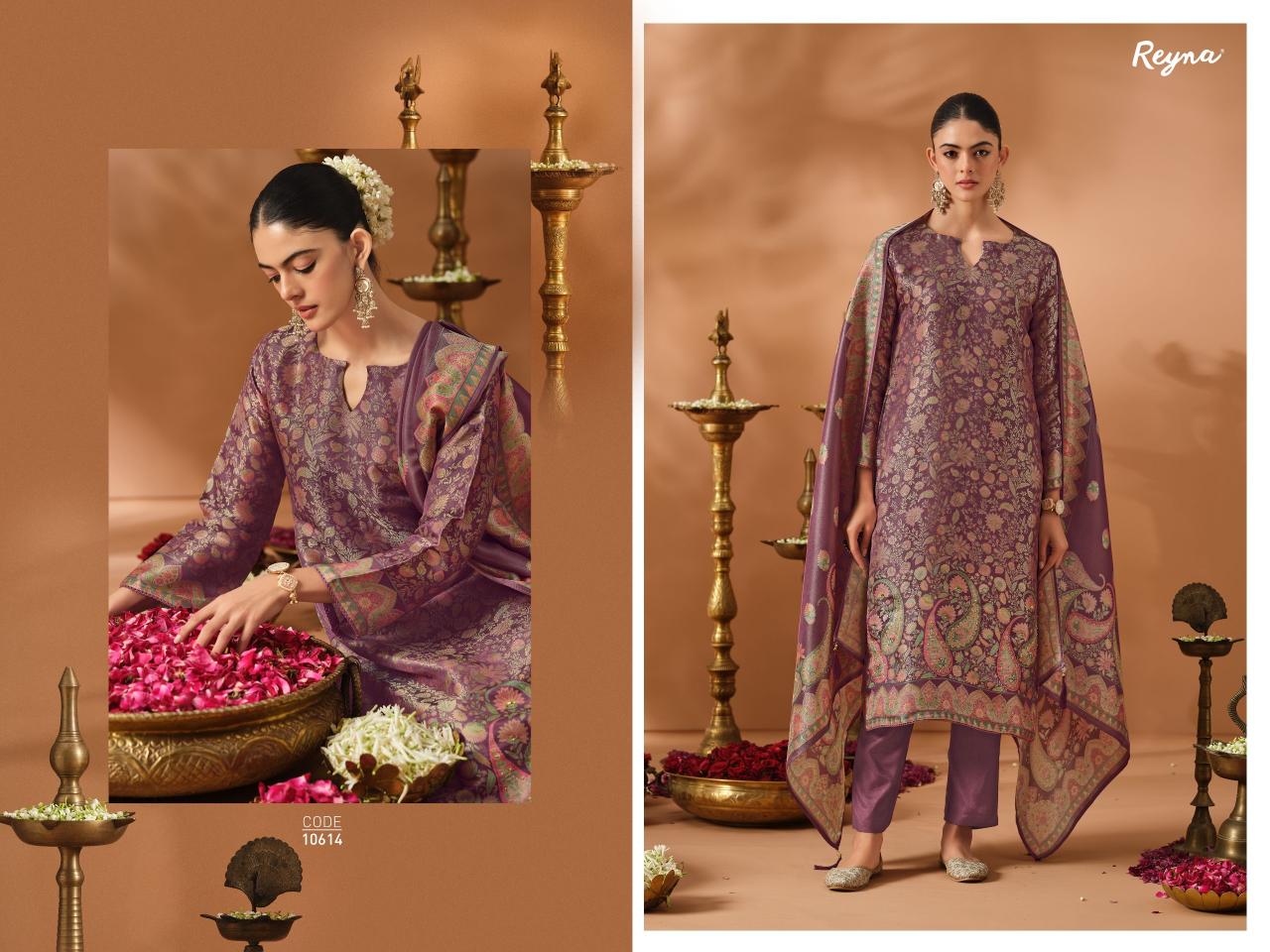 Reyna Kashi Weaves catalog buy salwar kameez wholesale