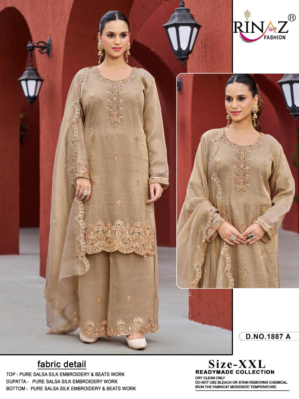 Rinaz R1887 catalog wholesale pakistani suits in dubai