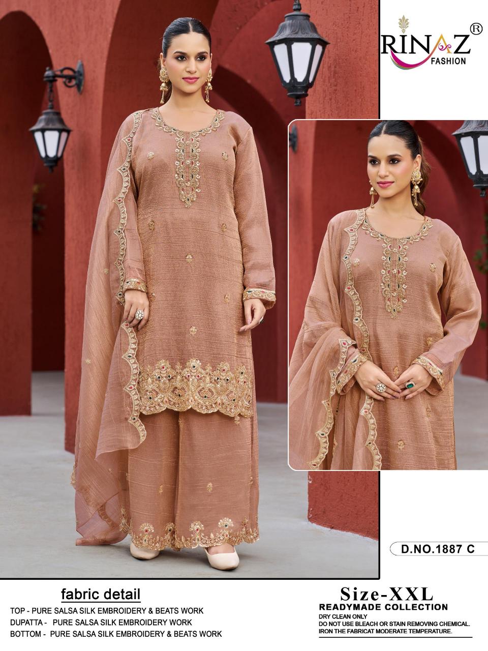 Rinaz R1887 catalog wholesale pakistani suits in dubai